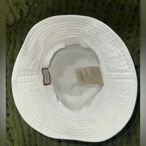 AUTHENTIC WHITE GUCCI BUCKET HAT SIZE LARGE Gucci | Accessories | Authentic White Gucci Bucket Hat Size  main image 2